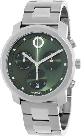 Movado Trend Propel Chronograph Quartz Green Dial Mens Watch 3601351