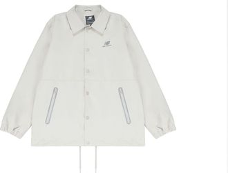 New Balance Sport Jacket Asia Sizing White 5AC39503-LBE