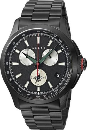 Gucci G-Timeless Chronograph - Heren - Horloges - Zwart - ONE Size - Accessoires