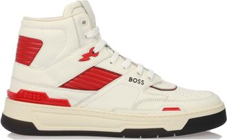HUGO BOSS Baltimore herentrainers in wit