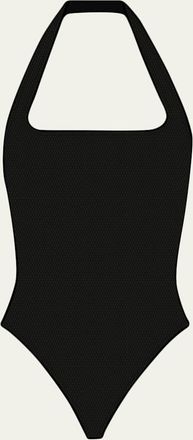 Hunza G Sandy Halter One-Piece Swimsuit