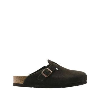 Birkenstock Sandalen Boston Soft Footbed - Dames - Slip ons - Bruin - 38 EU - Su&egrave;de - Schoenen