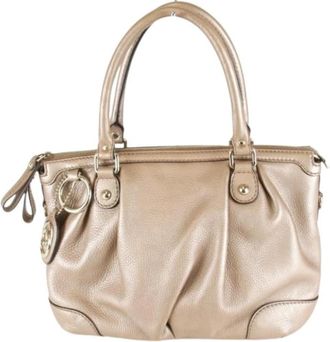 Gucci Pre-owned 247902 Handbag - Dames - Vintage Handtas - Bruin - ONE Size - Leer - Vintage