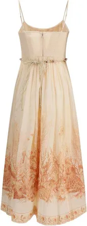 Zimmermann Womens Multicolor Cotton Long Dress