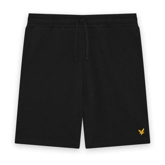 Lyle & Scott Mid Bottoms Sports Loopback Shorts - Heren - Korte broeken - Zwart - Maat: L Katoen