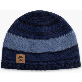 Turtle Fur Rufus Lambswool Beanie in Navy at Nordstrom