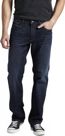 Silver Jeans Co Allan Classic Fit Straight Leg Jeans In Indigo