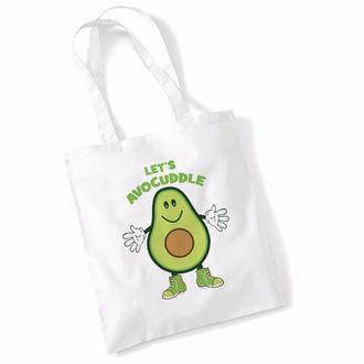 Bang Tidy Clothing Lets Avocuddle Tote Bag - White