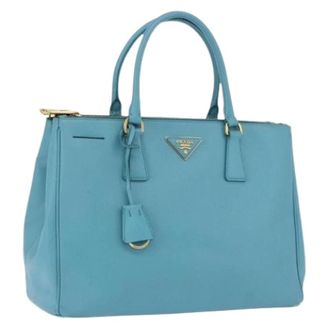 Prada Pre-owned Vintage Tote Bag - Pre-owned - Mujer - Azul - ONE SIZE