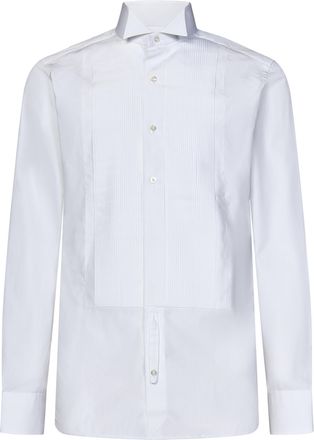 Tom Ford Mens Shirt Cotton White