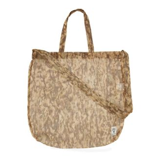 South2 West8 Grocery Bag - Heavyweight Mesh - Heren - Shoppers - Veelkleurig - ONE Size - Polyester - Tassen