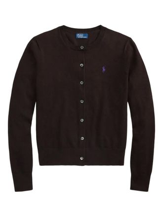 Polo Ralph Lauren Polo-Pony-motif cardigan - Brown