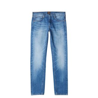 Lee Heren, Jeans, Blauw, Maat: W36 Katoen