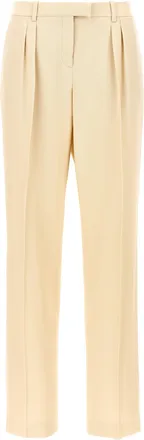 Tom Ford Beige Silk Dress Womens Pants