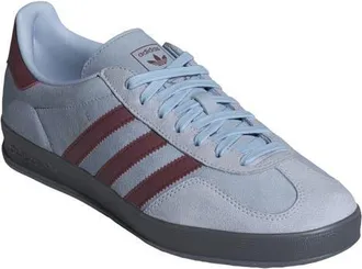 adidas Gazelle Indoor Sneaker in Clear Sky/Noble Maroon at Nordstrom, Size 10.5