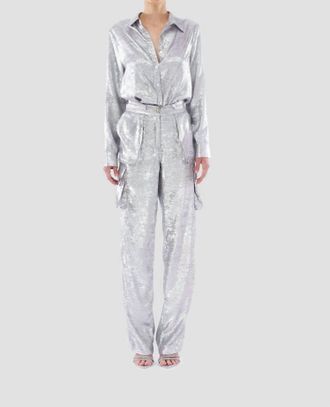 Le Superbe Glistening Bf Shirt In Starlight