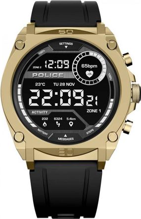 Police PEIUN0000105 Mens My Avatar Smartwatch - Gold