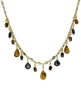 Rachel Reinhardt Jewelry Gemstone Droplet Necklace