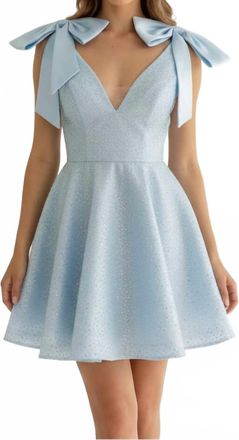 Sherri Hill Semi-Formal Gown In Ice Blue