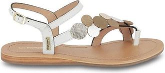 Les Tropeziennes Sandalen in leer met teenstukje Holly