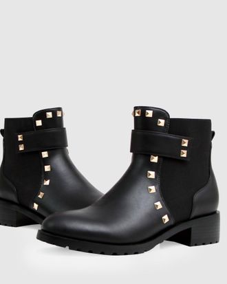 Belle & Bloom City Lights Leather Ankle Boot