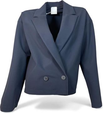 JapanTKY Airi Kurz Blazer - Heren - Blazers - Blauw - M - Jassen
