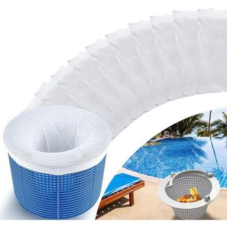 OEM Paquete De 20 Bolsas De Filtro Para Aspiradoras De Piscina - Algod&oacute;n De Alta Calidad - Compatible Con Pool Blaster Catfish, Max Cg, Aqua Broom-crezuo
