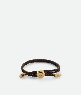 Bottega Veneta Adam Leather Bracelet - Bottega Veneta