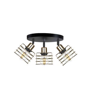 Netlighting Viva Ceiling Spotlight Clusters Gold 35cm 3x E27