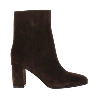 Guess Berklie Enkellaars - Dames - Schoenen - Bruin - Maat: 37 EU