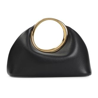 Jacquemus Black Leather Handbag