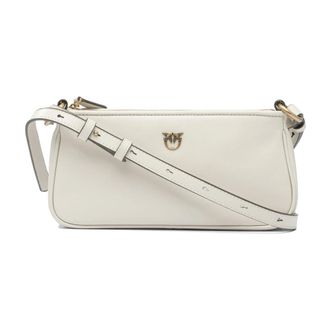 Pinko Pinko, Dames, Tassen, Wit, Maat: ONE Size Leer