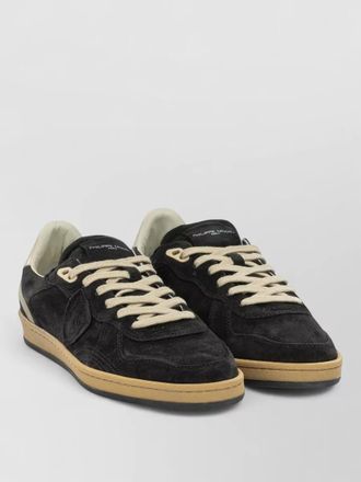 Philippe Model leather lace-up sneakers