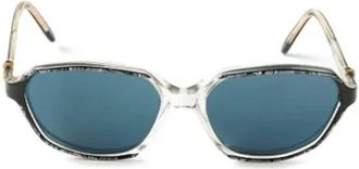 Saint Laurent Pre-owned Acetate sunglasses - Dames - Vintage Accessoires - Zwart - ONE Size - Vintage