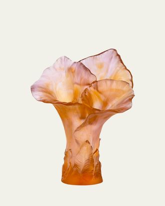 Daum Arum Rose Magnum Vase