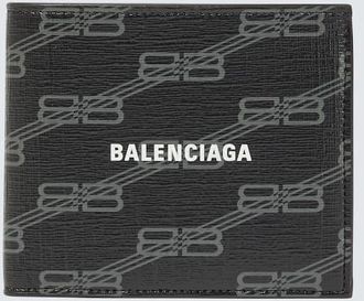 Balenciaga BB leather wallet