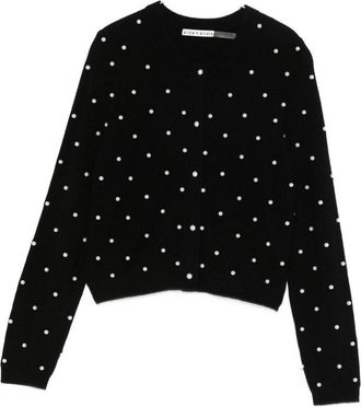 Alice & Olivia Dollie Cashmere Cardigan