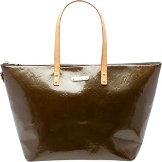 Louis Vuitton Pre-owned Tote Bags, female, Brown, Size: ONE SIZE Pre-owned Bellevue GM