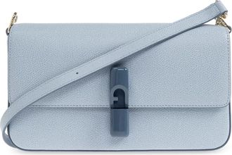 Furla Shoulder Bags, female, Blue, Size: ONE SIZE Iride Small Shoulder Bag