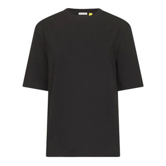 Moncler T-Shirts, female, Black, XS, Ee72 T-shirt