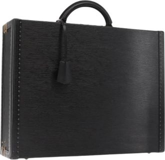 Louis Vuitton Pre-owned Handbags, male, Black, Size: ONE SIZE Pre-owned President Classeur Briefcase
