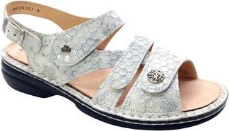 Finn Comfort Gomera Ankle Strap Slide Sandal in Bianco at Nordstrom, Size 41