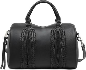 Aim&eacute;e All For Love Leather Satchel in Black at Nordstrom