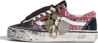 Vans Schoenen, Heren, Veelkleurig, 37 EU, Tweed, Premium Old Skool Charms