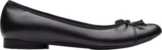 Clarks Loreleigh Rae Loafer - Dames - Ballerinas - Zwart - 37 EU - Leer - Schoenen