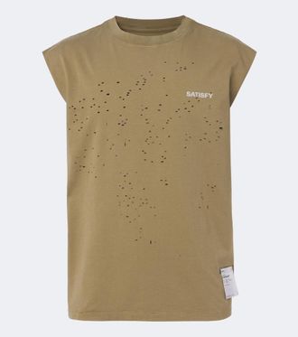 SATISFY MothTech cotton jersey tank top