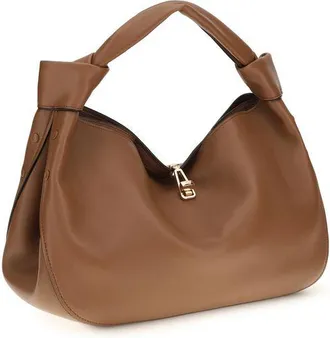 Gabriela Hearst Womens Antonia Shoulder Bag Brown Lamb Ovis Aries