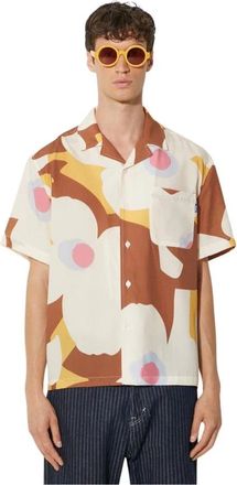 Awake NY Short Sleeve Shirts - Heren - Korte mouwen Overhemden - Veelkleurig - L - Overhemden