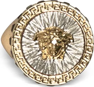 Versace Anello con testa di Medusa - Oro