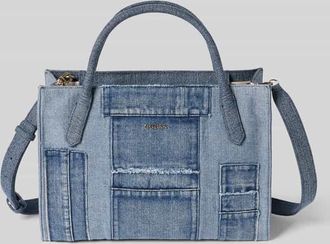 Guess Tote Bag mit Viskose-Anteil Modell Jodi in Jeansblau, Gr&ouml;&szlig;e 1